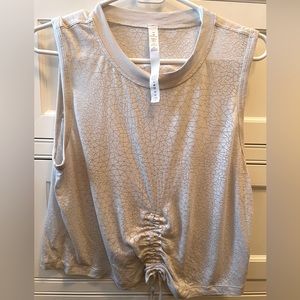 Lulu lemon cropped work out top